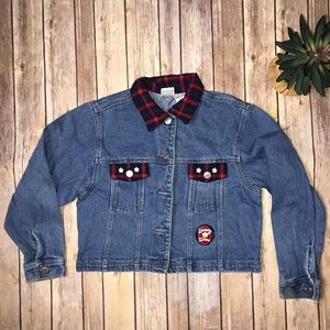 Looney Tunes-Denim Jacket/Tweety Theme Sz 12